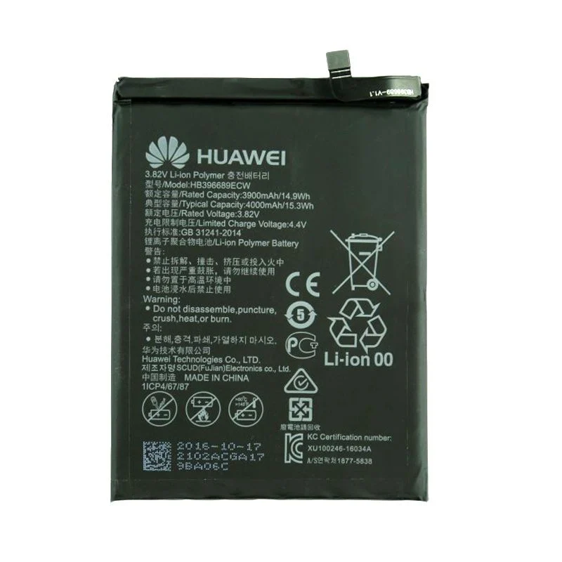 Аккумулятор для Huawei HB406689ECW, HB396689ECW, Y7, Enjoy 7 Plus, Nova Lite+, Y7 Prime, Mate 9, Y9 2018 4000mAh