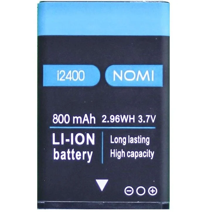Аккумулятор для Nomi i2400, 800mAh