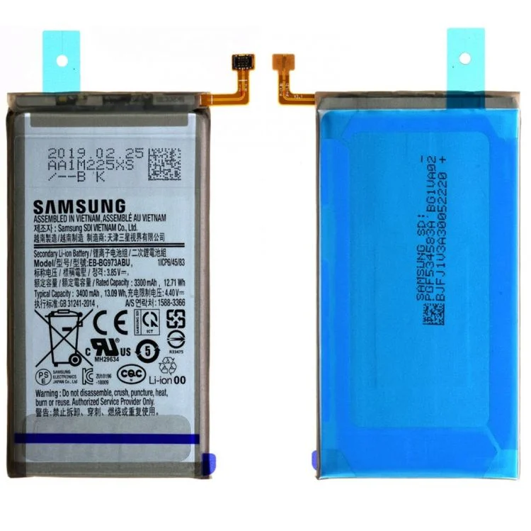 Аккумулятор Samsung EB-BG973ABU для G973 Galaxy S10, 3400mAh, оригинал, GH82-18826A