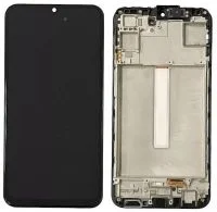 Дисплей Samsung M346 Galaxy M34 5G 2023 с сенсором и рамкой, черный, оригинал