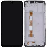 Дисплей Vivo Y33s с сенсором и рамкой, black