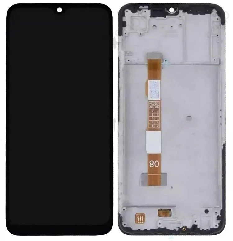 Дисплей Vivo Y33s с сенсором и рамкой, black
