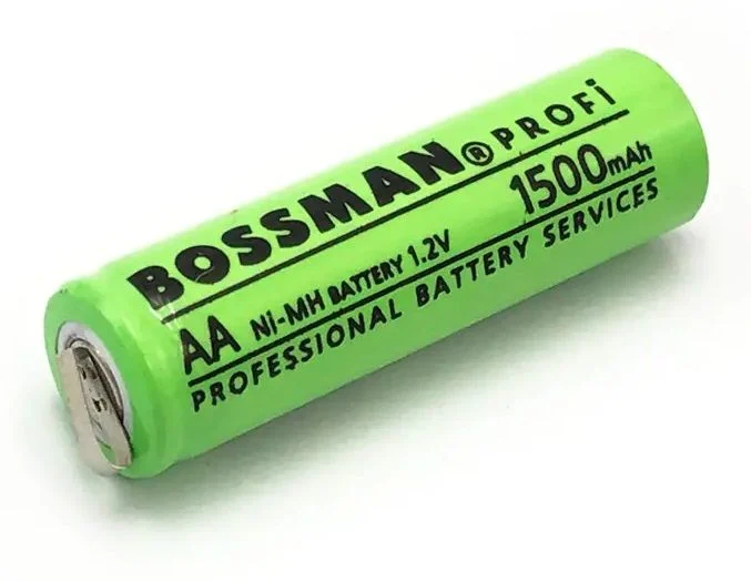 Аккумулятор промышленный Bossman AA 1.2V 1500mAh (с контактами)